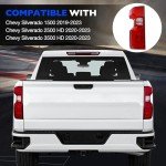 Misakomo Left Brake Tail Light for Chevy Silverado