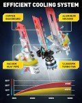 AUXITO H11 LED Bulbs - 25000LM Bright White 2-Pack