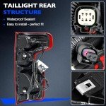 Misakomo Left Brake Tail Light for Chevy Silverado