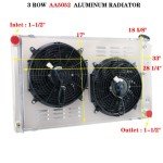 ReadyCool Aluminum Radiator Shroud Fan for Chevy & Pontiac