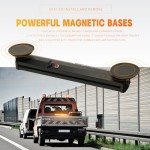 BooYu Battery Powered Emergency Strobe Light Bar