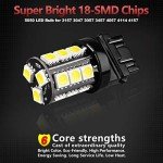 Bright White 3157 LED Bulbs for Brake Lights