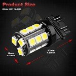 Bright White 3157 LED Bulbs for Brake Lights