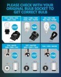Bright White 3157 LED Bulbs for Brake Lights
