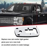 HERCOO Roof Cab Marker Light Seal for Ford