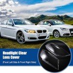 BMW 3 E90 E91 Headlight Lens Cover - 2 Pack