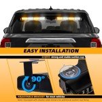 Amber/White 2-in-1 Emergency Strobe Light Bar