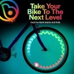 Color-Changing LED Bike Wheel Light Decorations