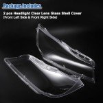 BMW 3 E90 E91 Headlight Lens Cover - 2 Pack