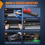 Nilight 2PCS 70 Inch LED Emergency Strobe Lights