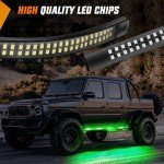 Nilight 2PCS 70 Inch LED Emergency Strobe Lights