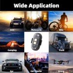 6PCS Wireless LED Strobe Lights with Remote Control