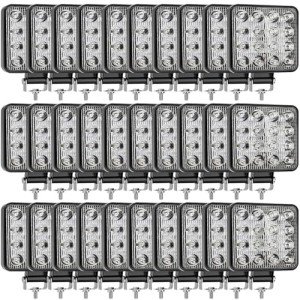 48W Waterproof LED Truck Work Light Pods