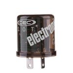 12V Heavy Duty Electronic Flasher Relay - 2-Pin