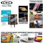 12V Heavy Duty Electronic Flasher Relay - 2-Pin