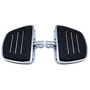 FATECIM Chrome Mini Foot Pegs for Harley Motorcycles