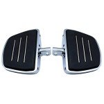 FATECIM Chrome Mini Foot Pegs for Harley Motorcycles