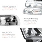 Crystal Headlight Assembly for 99-02 Chevy Silverado