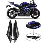 Yamaha YZF-600 R6 Black Tank Side Fairing Cover