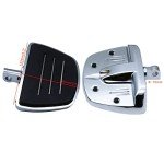 FATECIM Chrome Mini Foot Pegs for Harley Motorcycles