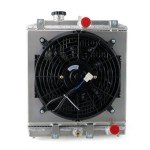 FRZAuto Aluminum Radiator with Fan for Honda Civic