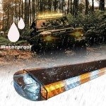 55" LED Amber White Emergency Strobe Light Bar