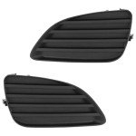 Matte Black Fog Lamp Covers for 2010-2011 Camry