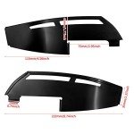 HDBUBALUS Motorcycle Floorboard Heel Guard for Harley