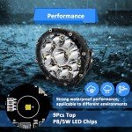 5-Inch LED Light Pods for Trucks and SUVs