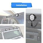 5-Inch LED Light Pods for Trucks and SUVs