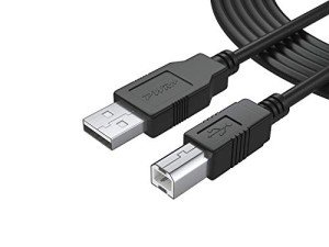 25ft USB 2.0 High-Speed Type-A to Type-B Cable