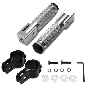 Foldable Motorcycle Foot Pegs - Universal Fit
