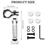 Foldable Motorcycle Foot Pegs - Universal Fit
