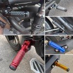 Foldable Motorcycle Foot Pegs - Universal Fit