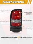Dodge RAM Tail Light Assembly Pair (1994-2001)