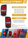 Dodge RAM Tail Light Assembly Pair (1994-2001)