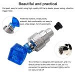 8-Pack LED Valve Stem Caps for Bikes and Cars