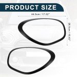 Mini Cooper Countryman Headlight Trim Bezel Set