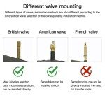 8-Pack LED Valve Stem Caps for Bikes and Cars