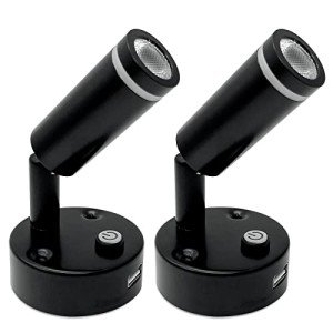 Dimmable LED Reading Lights for RVs - 2 Pack