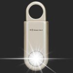 130dB Personal Safety Alarm with Strobe Light