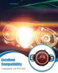 AUGREX 2pcs Yellow Fog Light Bulb Set