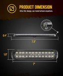 Parts Am 2-Pack 7.5” LED Trailer Lights
