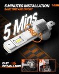 SEALIGHT H1 33000LM Super Bright Fog Light Bulbs