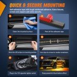 Nilight 70-Inch LED Emergency Strobe Light Strips