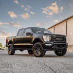 Aggressive Front Armor Grille with LED Lights for 2021-2023 F150
