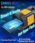 EVNTYPS 7440 LED Turn Signal Bulbs - Amber Yellow