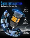 EVNTYPS 7440 LED Turn Signal Bulbs - Amber Yellow