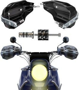 Motorcycle Hand Guards with Aluminum Frame and Shields