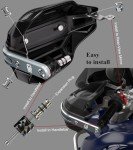 Motorcycle Hand Guards with Aluminum Frame and Shields